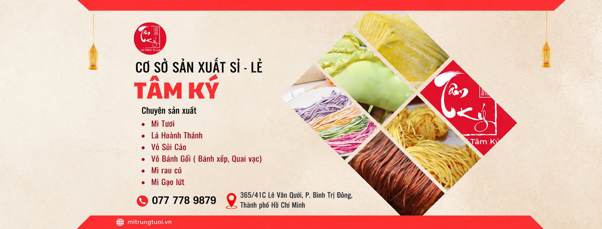 Mì tươi Tâm Ký
